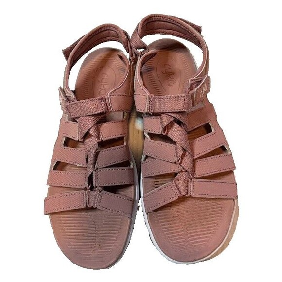 Ryka Women's Devoted Pink Strappy Athleisure Inspired Everyday Flat Sandals 10M - Picture 1 of 6